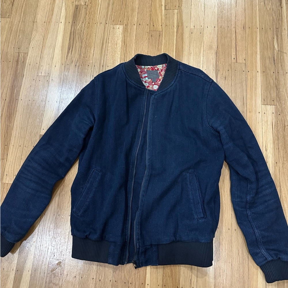 Men's Navy Bomber Jacket